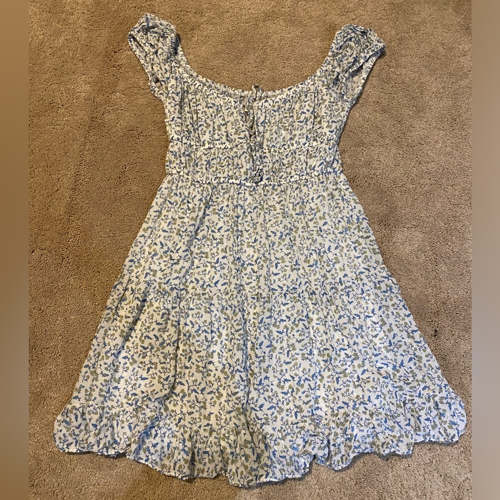 aéropostale white floral dress